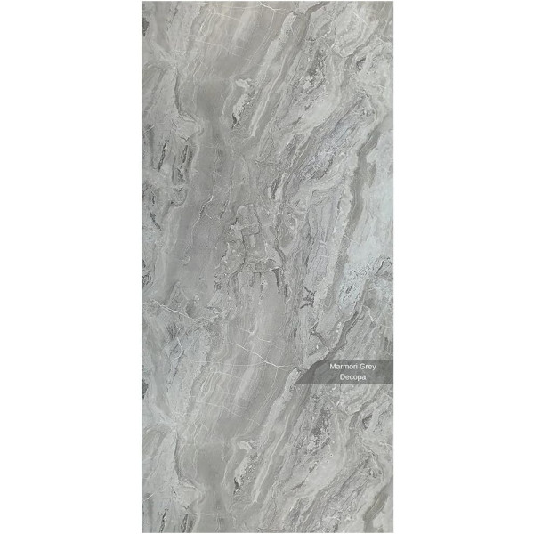 Duschrückwand Marmori Grey in Marmor-Optik  - 122x244cm